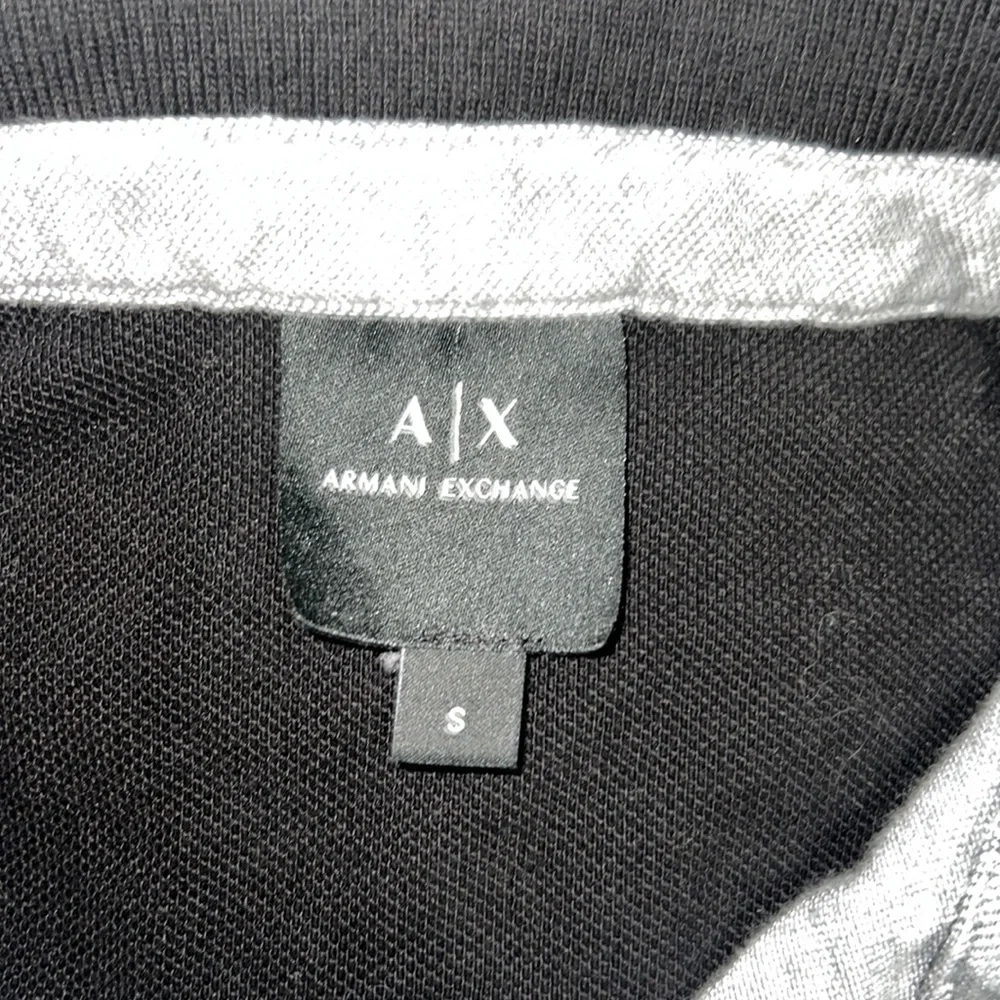 Armani exchange shirt grey black white tones - Picture 3 of 3
